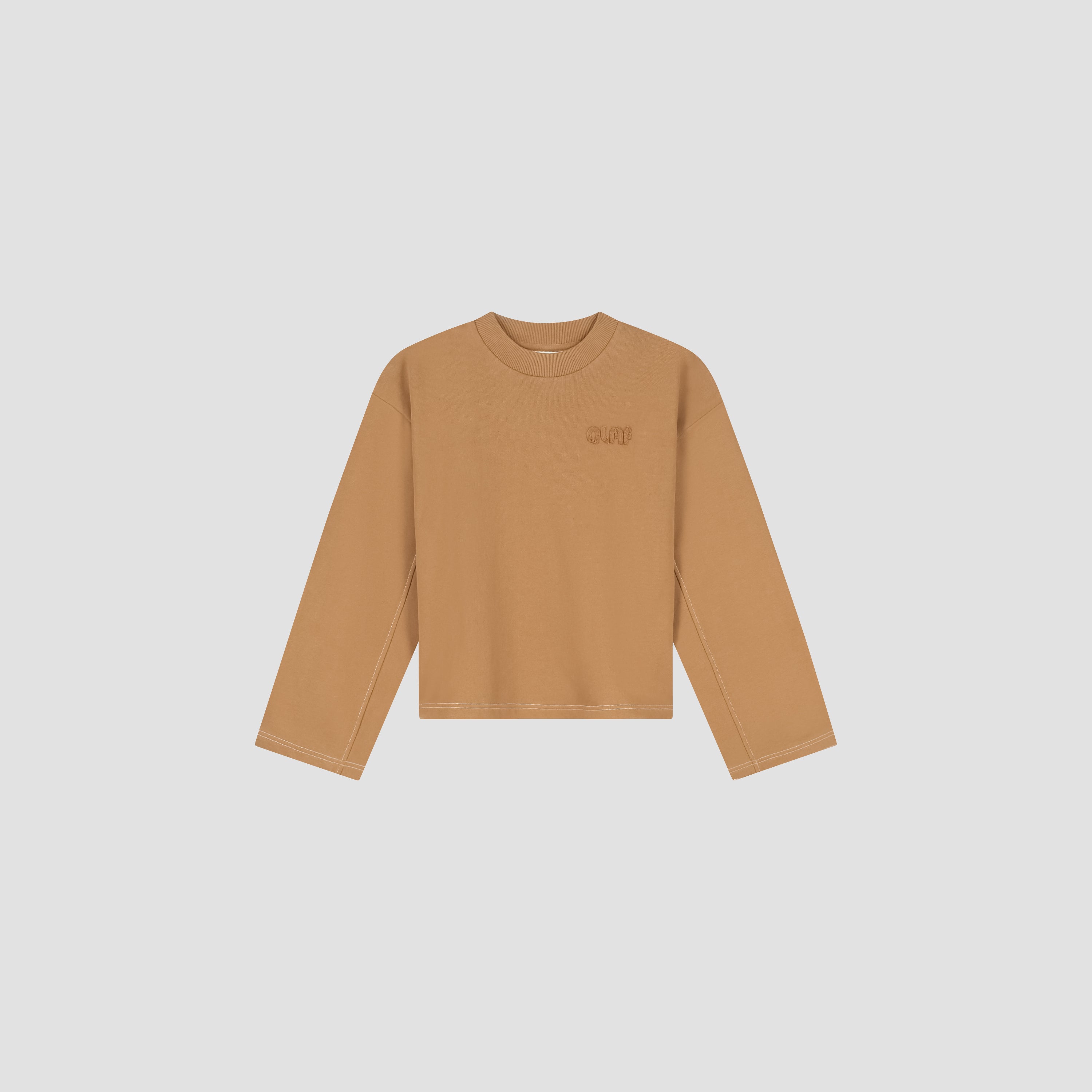 Contrast Retro Logo Crewneck - Foxtrot