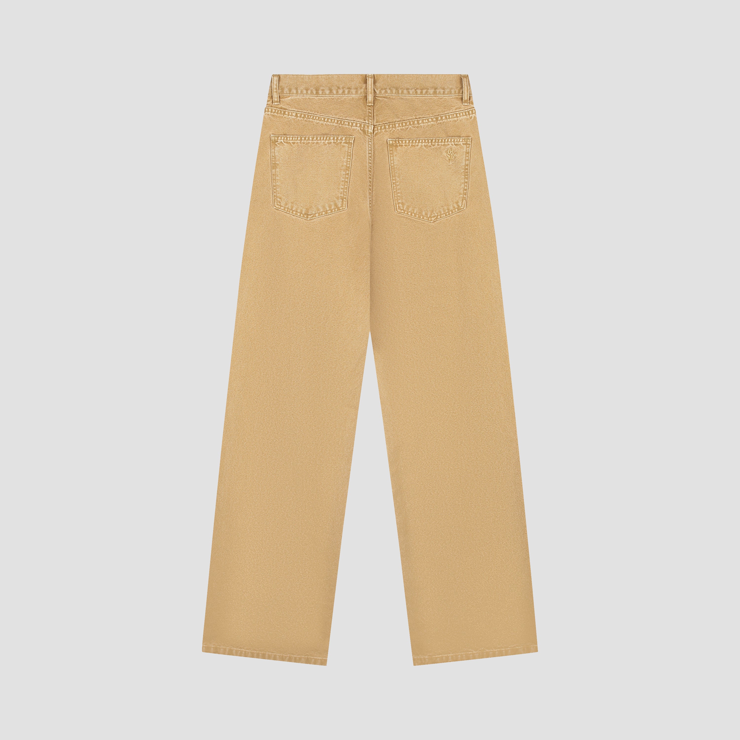 Monogram Washed Canvas Pant - Medal Bronze
