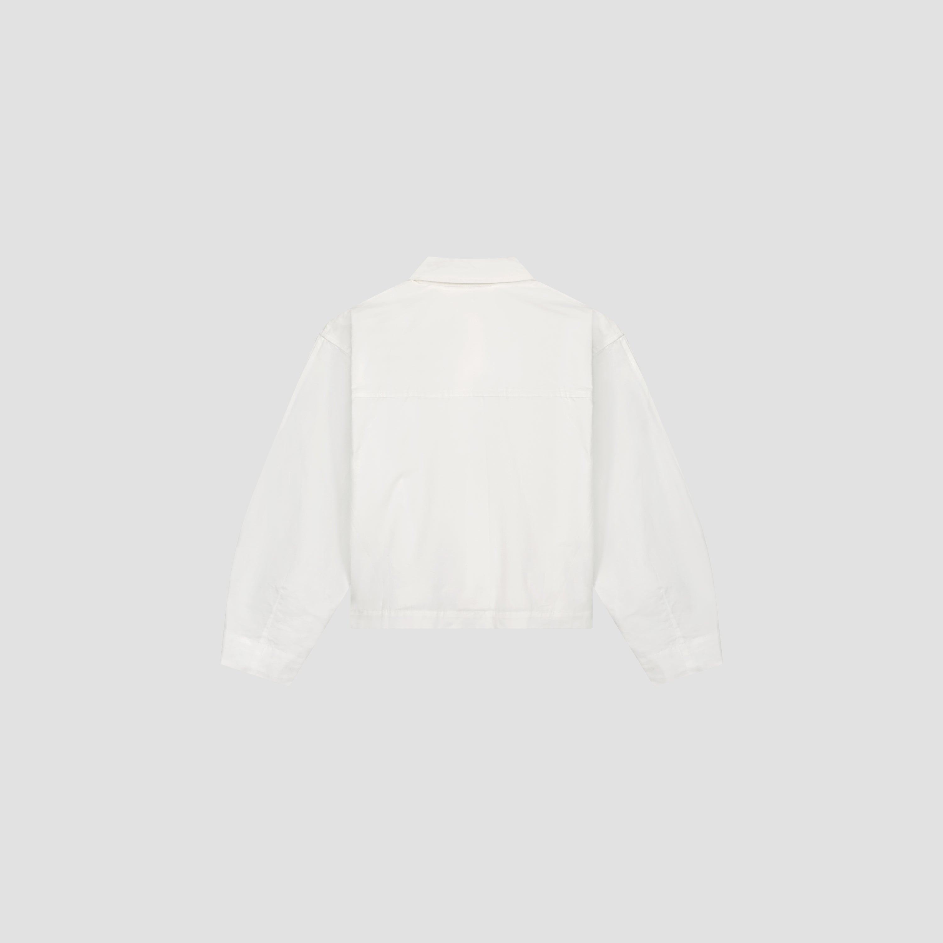 Retro Logo Boxy Shirt - Optical White