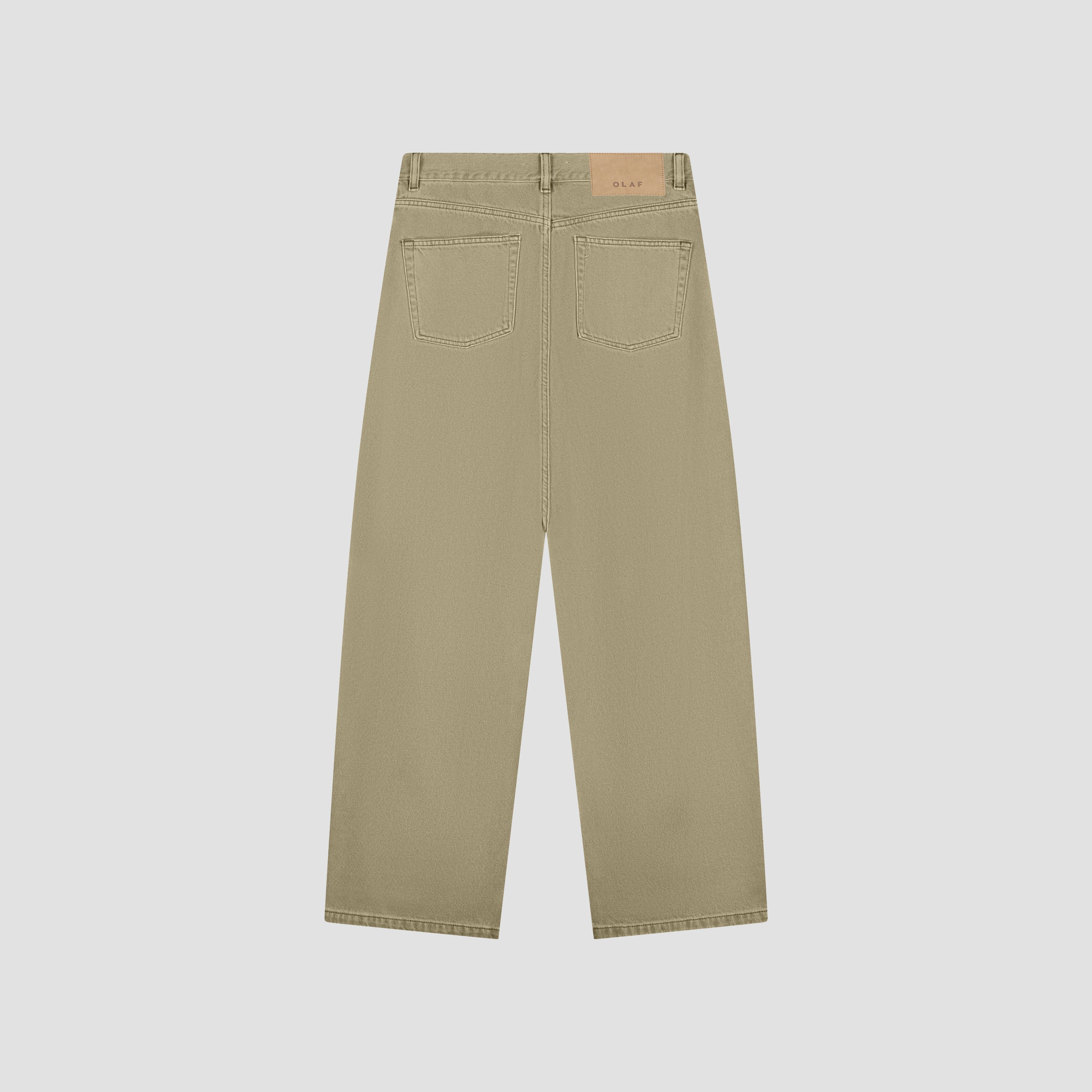 Monogram Barrel Leg Denim Pant - Treehouse