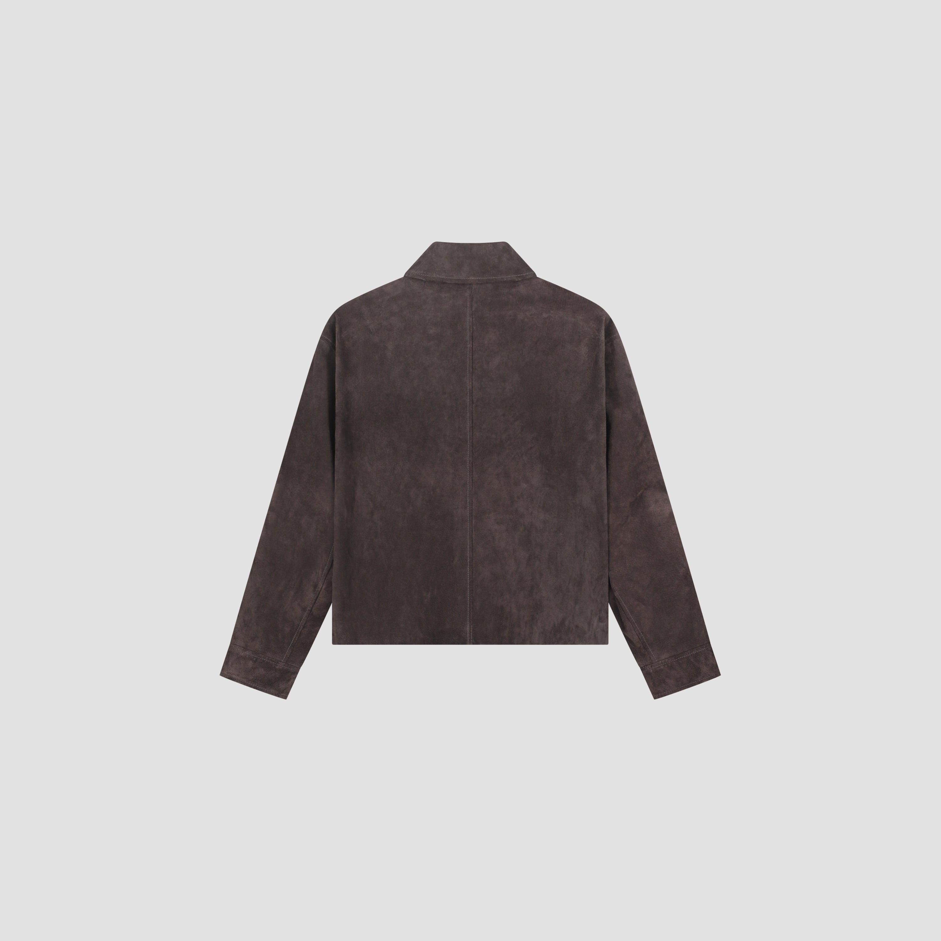 Suede Jacket - Chocolate Plum