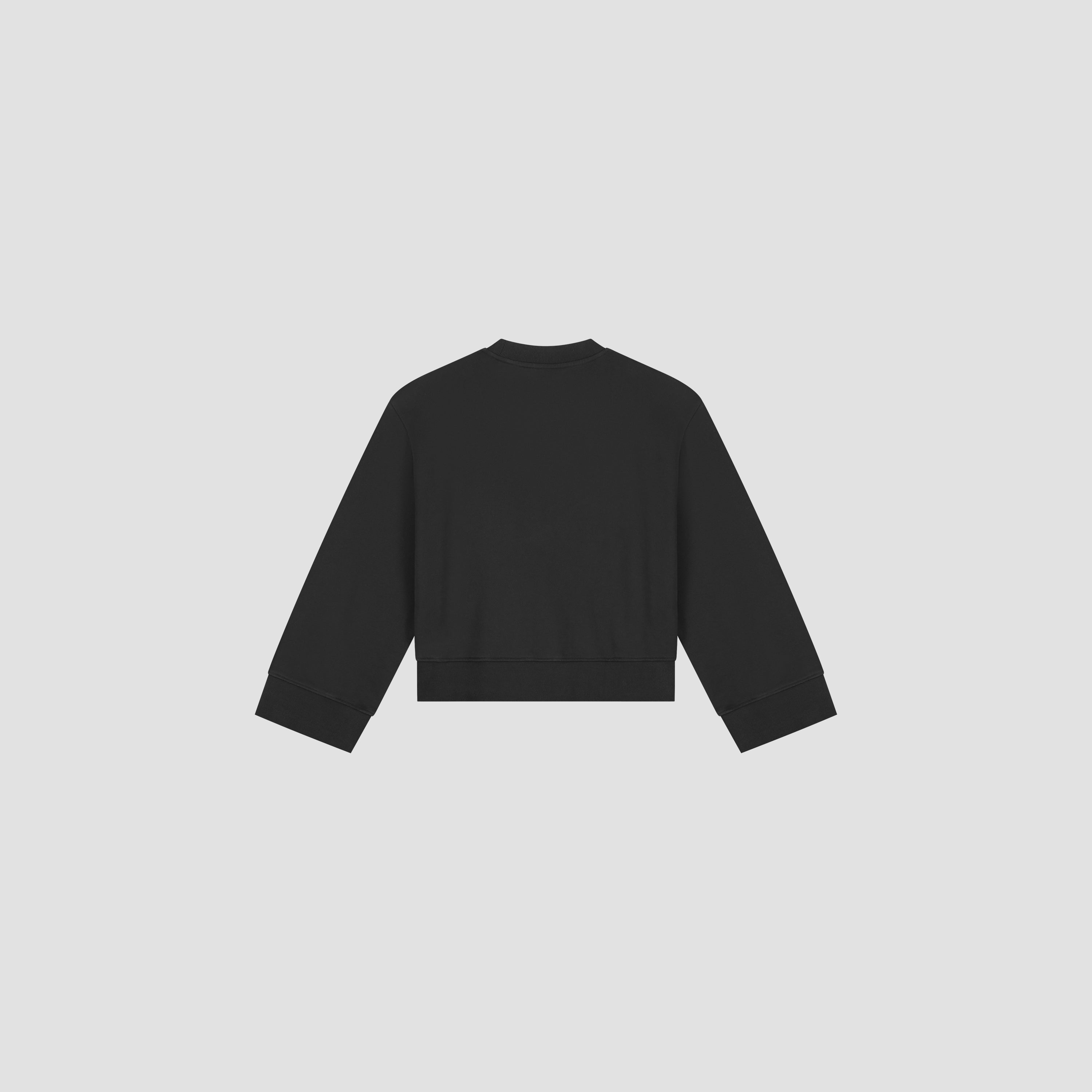Retro Logo Crewneck - Black